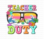 Teacher Off Duty PNG