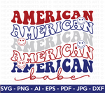 American Babe SVG