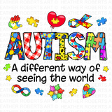 Autism A Different Way Of Seeing The World PNG