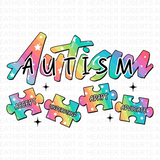 AUTISM Accept Understand Adapt Advocate PNG