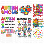 Autism Awareness Sublimation Bundle