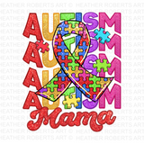 Autism Mama PNG