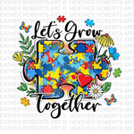 Lets Grow Together PNG