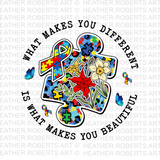 What Makes You Different Is What Makes You Beautiful PNG