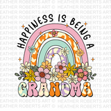 Happiness is Being a Grandma PNG