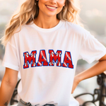 Retro Baseball Mama PNG