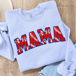 Retro Baseball Mama PNG