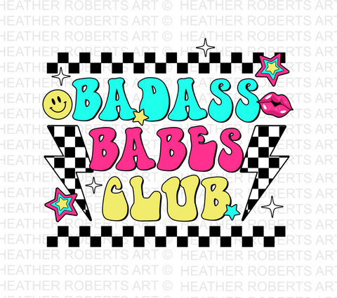 Badass Babes Club PNG