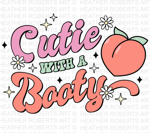 Cutie with a Booty PNG