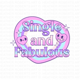 Single and Fabulous PNG