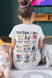 Autism Awareness God Says I Am PNG