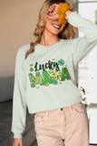 St Patrick's Day Lucky Mama PNG