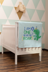 I Am ONE Hear Me Roar Dinosaur SVG