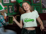 St. Patrick Clover Truck SVG