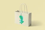 Birthday Dinosaur with Party Hat SVG