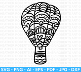 Hot Air Balloon SVG