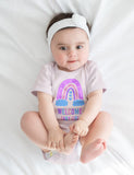 Welcome Baby Rainbow SVG