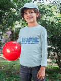 Autism Awareness PNG: In April We Wear Blue Sublimation