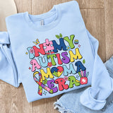Autism Mama Era PNG: Awareness Sublimation Design