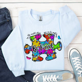 Autism Awareness PNG: Be Kind Sublimation Design