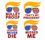 Never Surrender SVG Bundle