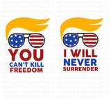 Never Surrender SVG Bundle