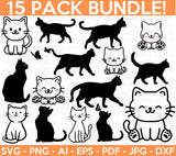 Cat Svg Bundle