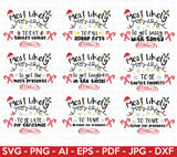 Most Likely Funny Christmas SVG Bundle