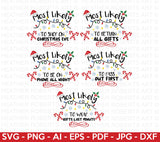 Most Likely Funny Christmas SVG Bundle