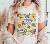 Autism Awareness PNG: Puzzle Ribbon, Heart, Brain