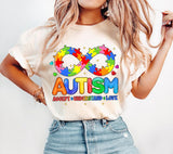 Autism Awareness PNG: Puzzle Infinity Design