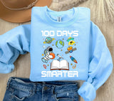 100 Days Smarter PNG: Outer Space Teacher Design