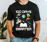 100 Days Smarter PNG: Outer Space Teacher Design