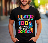 100 Days of School PNG: Outer Space Theme