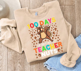 100 Days Of School Teacher PNG: Funny Squirrel Design
