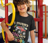 100 Days of School Monster Truck PNG