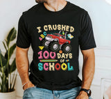 100 Days of School Monster Truck PNG