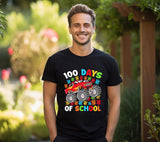 100 Days of School Monster Truck PNG: Teacher Sublimation File