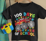 100 Days of School Monster Truck PNG: Teacher Sublimation File