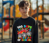 100 Days of School Monster Truck PNG: Teacher Sublimation File