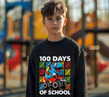 100 Days of School PNG: Dinosaur Teacher Design