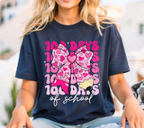 100 Days Of School PNG: Girls Coquette Bow