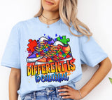 Autism Awareness Sneaker PNG: Colorful Puzzle Design