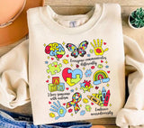 Autism Awareness PNG: Puzzle Ribbon, Heart, Brain