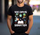 100 Days Smarter PNG: Outer Space Teacher Design