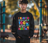 100 Days of School PNG: Outer Space Theme