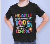 100 Days of School PNG: Outer Space Theme