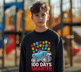 100 Days Smarter PNG: Monster Truck Teacher Design