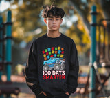 100 Days Smarter PNG: Monster Truck Teacher Design