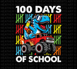100 Days of School PNG: Dinosaur Teacher Design